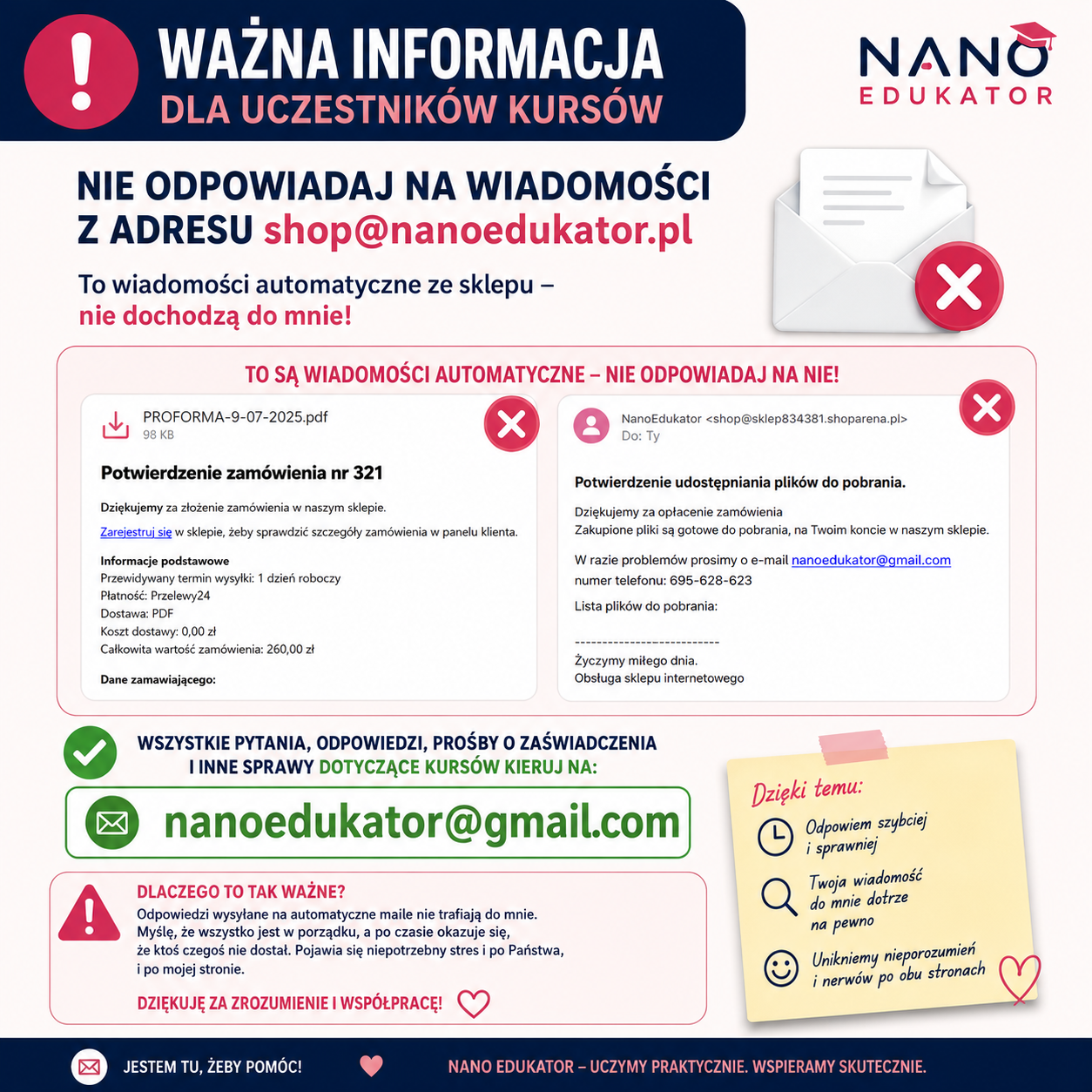Ważna informacja